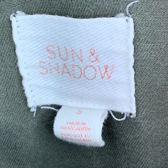 Womens Sun & Shadow Size Small Military tribal Jacket EUC Zipper 0723 - Picture 3 of 7